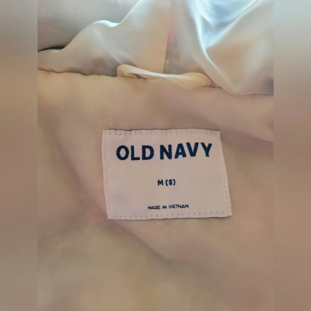 Old Navy Microfleece Hooded jacket Girls size 8